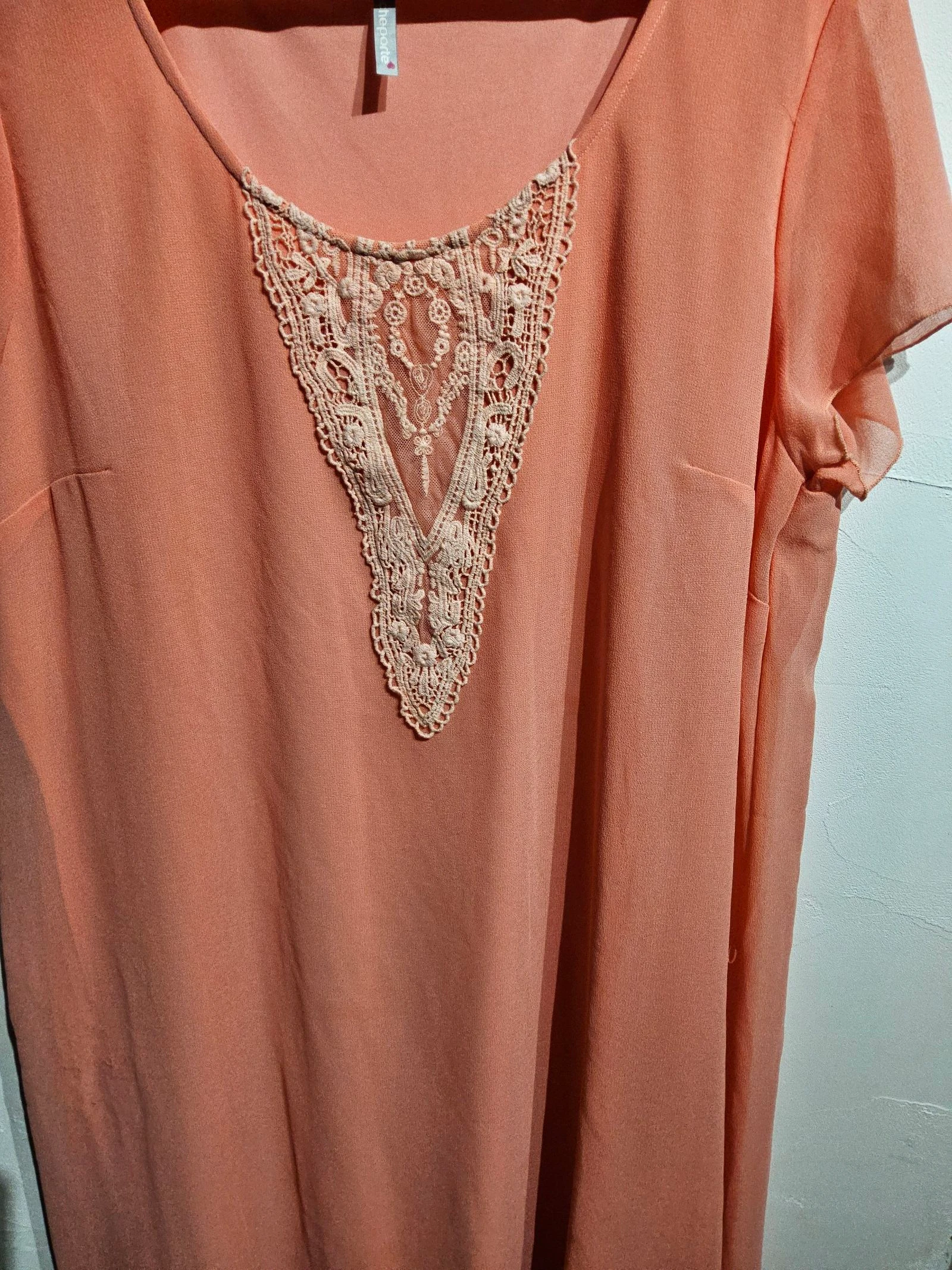🌸 Powder Pink Tunic Dress by Blanche Porte – Size XXL / 48-50 🌸 – photo 2